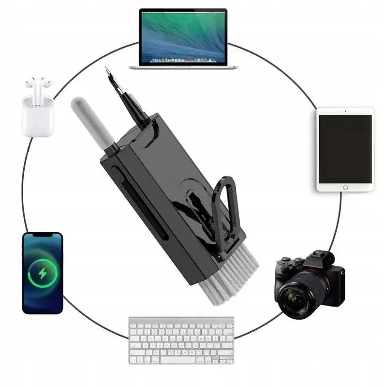 Ultimate 8-in-1 Keyboard and Earphones Cleaning Kit for Airpods, Laptops, Tablets, and Screens